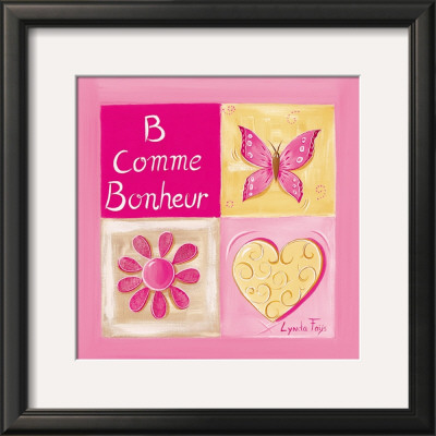 B Comme Bonheur by Lynda Fays Pricing Limited Edition Print image