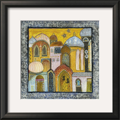 Colorful Houses I by Valérie Maugeri Pricing Limited Edition Print image