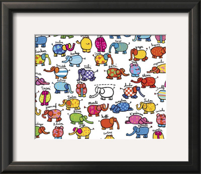 Elephants by Andree Prigent Pricing Limited Edition Print image