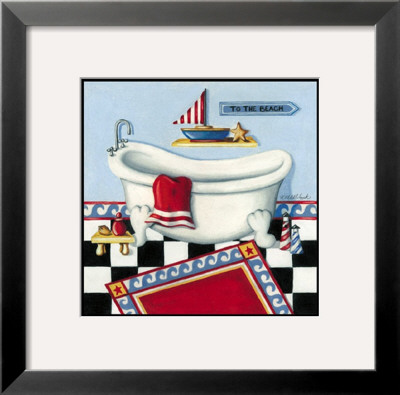 Nautical Bath I by Kathy Middlebrook Pricing Limited Edition Print image