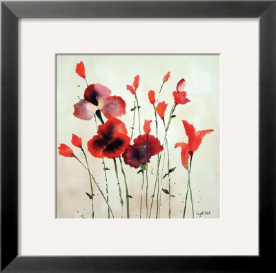 Red Stems Ii by Sybil O'neill Pricing Limited Edition Print image