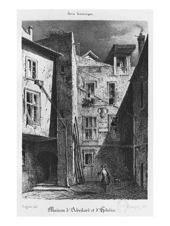 The House Of Heloise And Abelard, Illustration From 'Paris Historique', by Auguste Jacques Regnier Pricing Limited Edition Print image