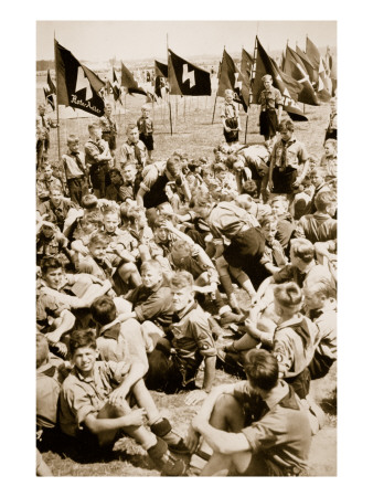 Summer Camp Of The Hitler Youth by German Photographer Pricing Limited Edition Print image
