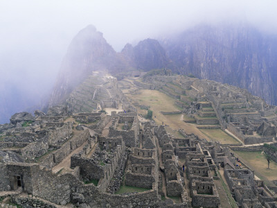 Panoramic View Of Machu Picchu, Peru, South America by David Tipling Pricing Limited Edition Print image