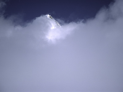 Mount Lingtren, Nepal by Michael Brown Pricing Limited Edition Print image