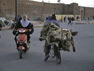 People Driving, Morocco by Michael Brown Pricing Limited Edition Print image