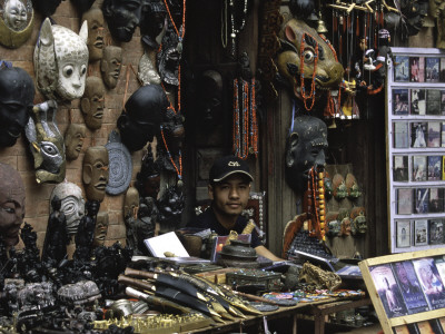 Masks, Nepal by Michael Brown Pricing Limited Edition Print image