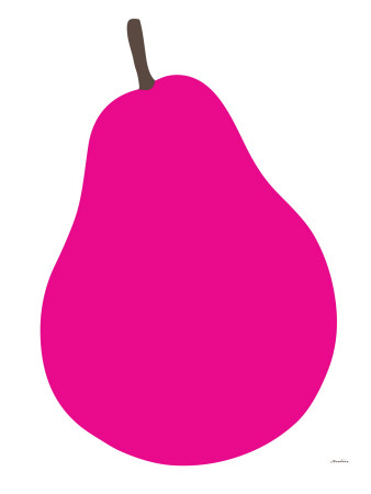 Pink Pear by Avalisa Pricing Limited Edition Print image