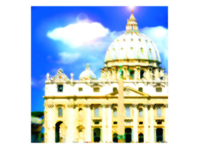 Basilica Di San Pietro, Rome by Tosh Pricing Limited Edition Print image