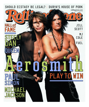 Steven Tyler And Joe Perry, Rolling Stone No. 867, April 2001 by Mark Seliger Pricing Limited Edition Print image