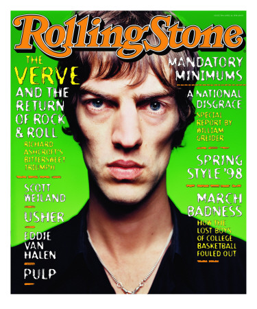 The Verve, Rolling Stone No. 784, April 1998 by Mark Seliger Pricing Limited Edition Print image