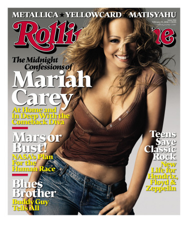 Mariah Carey, Rolling Stone No. 994, February 2006 by Brigette Lacombe Pricing Limited Edition Print image