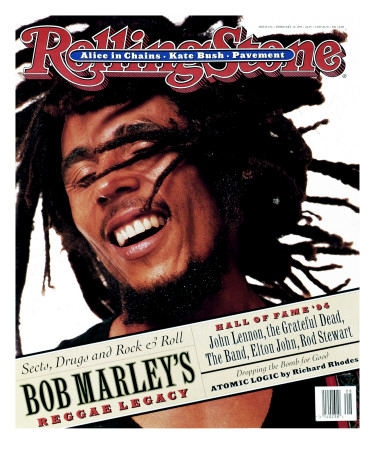 Bob Marley, Rolling Stone No. 675, February 1994 by Mark Seliger Pricing Limited Edition Print image