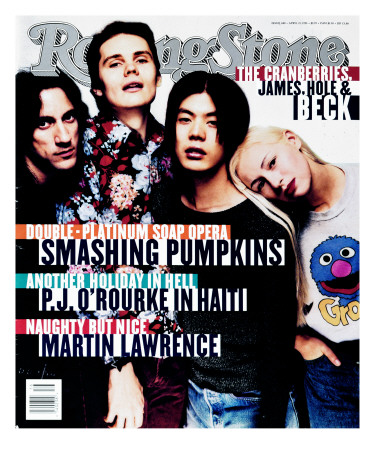 Smashing Pumpkins, Rolling Stone No. 680, April 1994 by Glen Luchford Pricing Limited Edition Print image