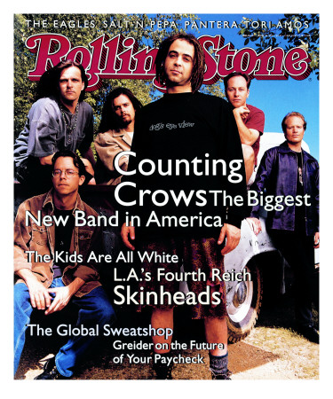 Counting Crows, Rolling Stone No. 685, June 1994 by Mark Seliger Pricing Limited Edition Print image