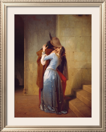 Ll Bacio by Francesco Hayez Pricing Limited Edition Print image