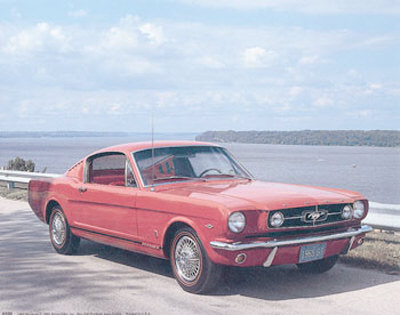 1965 Mustang by Donald Schmit Pricing Limited Edition Print image