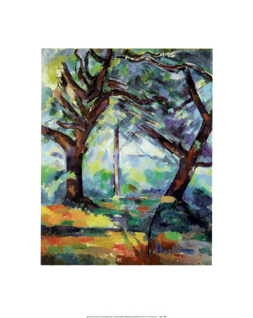 Big Trees by Paul Cézanne Pricing Limited Edition Print image