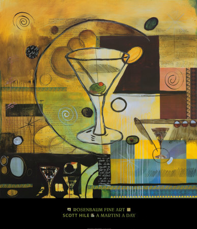 A Martini A Day by Scott Hile Pricing Limited Edition Print image