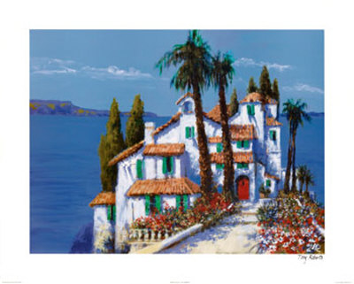 Coastal Villa Ii by Tony Roberts Pricing Limited Edition Print image