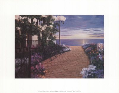 Garden Promenade by Diane Romanello Pricing Limited Edition Print image
