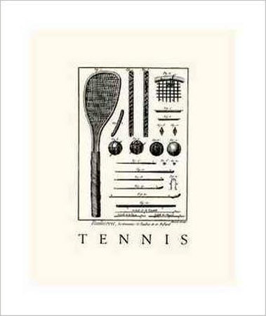 Tennis Racquet by Direxit Pricing Limited Edition Print image