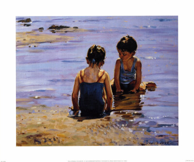Playmates by Paul Gribble Pricing Limited Edition Print image