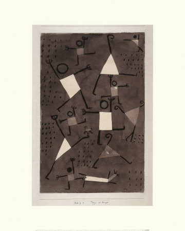 Dancing From Fear by Paul Klee Pricing Limited Edition Print image