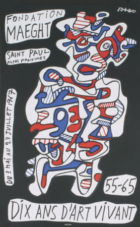 Dix Ans D'art Vivant by Jean Dubuffet Pricing Limited Edition Print image