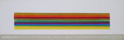 Paintings Of The Spring by Morris Louis Pricing Limited Edition Print image