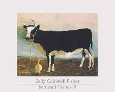 Bathsheba And Susie by Sally Caldwell-Fisher Pricing Limited Edition Print image