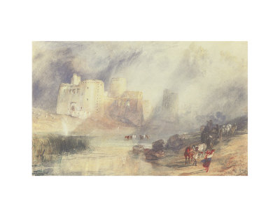 Kidwelly Castle, South Wales by William Turner Pricing Limited Edition Print image