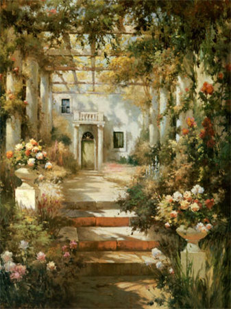 Romantic Pathway Ii by Michel Brevard Pricing Limited Edition Print image