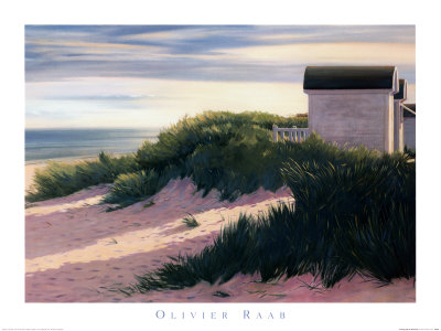 Evening Light On The Beach by Oliver Raab Pricing Limited Edition Print image
