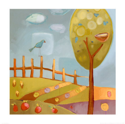 Garden And Bird's Nest by Maria Eva Pricing Limited Edition Print image