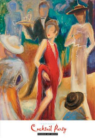 Cocktail Party by Karen Dupré Pricing Limited Edition Print image