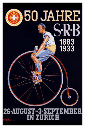 S.R.B. Bicycle Federation by Emil Huber Pricing Limited Edition Print image