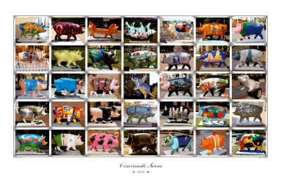 Cincinnati Swine by Rick Anderson Pricing Limited Edition Print image