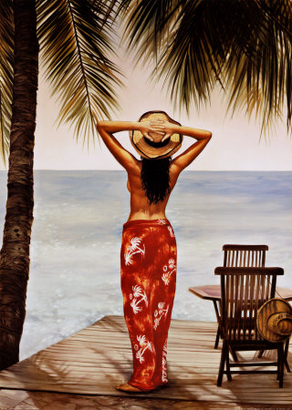 Tropical Resort I by Migdalia Arellano Pricing Limited Edition Print image