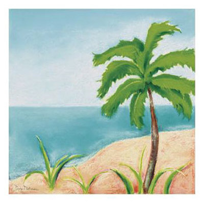 Palm Tree Paradise I by Dona Turner Pricing Limited Edition Print image