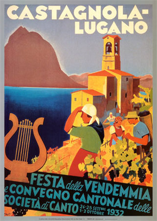 Castagnola Lugano Wine Festival by Otto Ernst Pricing Limited Edition Print image