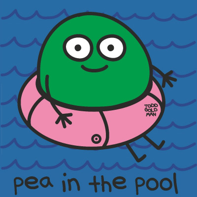Pea In Pool by Todd Goldman Pricing Limited Edition Print image