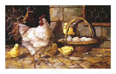 Family Feathers by David W. Jackson Pricing Limited Edition Print image
