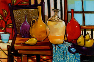 Interior With Still Life by Norman Wyatt Jr. Pricing Limited Edition Print image