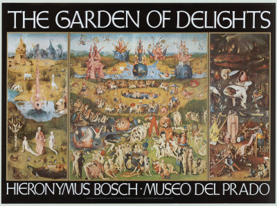 The Garden Of Delights C.1480 by Hieronymus Bosch Pricing Limited Edition Print image
