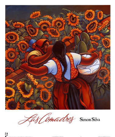 Las Camadres by Simon Silva Pricing Limited Edition Print image