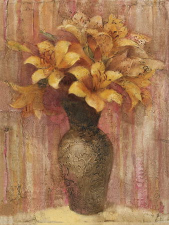 Orange Lilies by Albena Hristova Pricing Limited Edition Print image