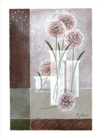 Decorative Flowers I by Horst Jonas Pricing Limited Edition Print image