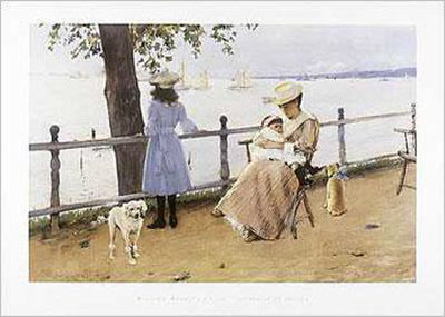 Afternoonthe Sea by William Merritt Chase Pricing Limited Edition Print image