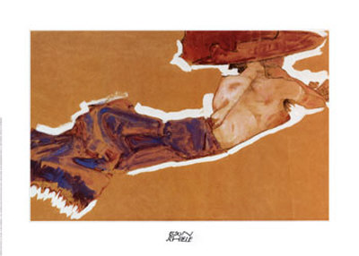 Liegender Halbakt Mit by Egon Schiele Pricing Limited Edition Print image